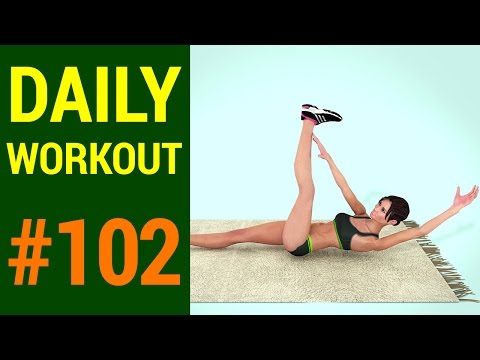 Day 102 - Daily Workout Plan: Six Pack Routine (197 Calories)
