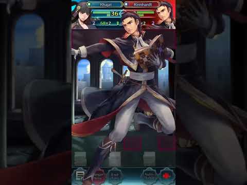 [FEH]Fire Emblem Heroes - Rhajat vs Renhardt and his sister