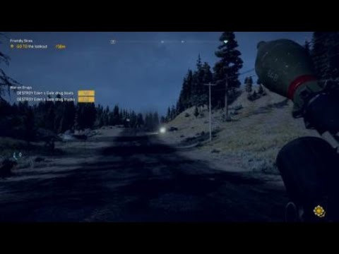 Pinpoint rocket launcher destruction