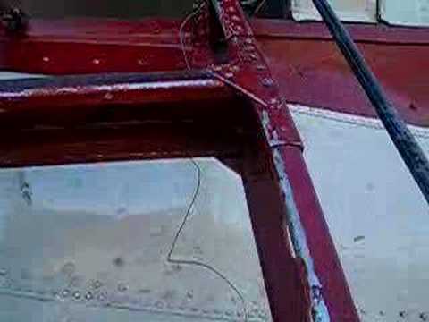 Boarding a Buffalo Airways C-46 Curtiss Commando.