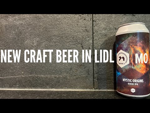 71 Brewing Mystic Origins Kveik IPA By 71 Brewing Co | Lidl Craft Beer Review