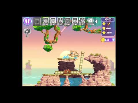Angry Birds Stella Episode 2 Level 43 - 3 Stars Walkthrough