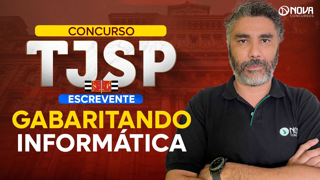 Concurso TJSP 2024 Gabaritando Informática