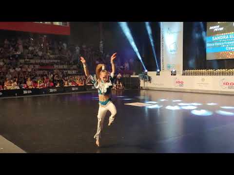 Sandra Elle - Dance4Life Czech Republic - 2. place European Championship Disco Dance Freestyle Jun.