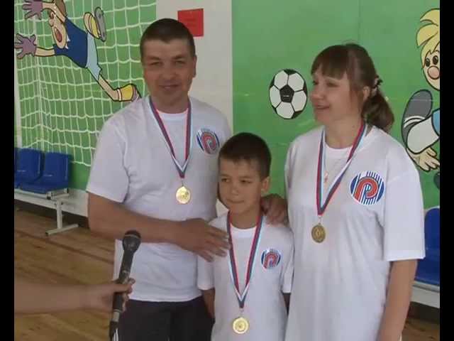  Папа, мама, я – спортивная семья. 