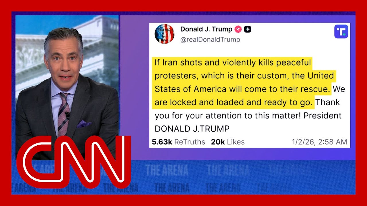 Trump warns Iran after protests turn deadly across several provinces