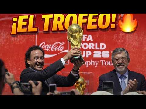 ¡HUGO SÁNCHEZ PRESENTA EL TROFEO MÁS DESEADO DEL MUNDO! 🏆🔥COPA MUNDIAL 2026 | WORLD CUP 2026