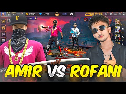 Rofani 😎✨ vs Amir Extra 😎✨ #freefiremax #freefire #garenafreefire 