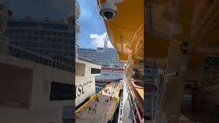 Balcony cabin on a cruise ship is Happiness!… #cruiseship #yt #ytshorts #travel #vacation #cruise