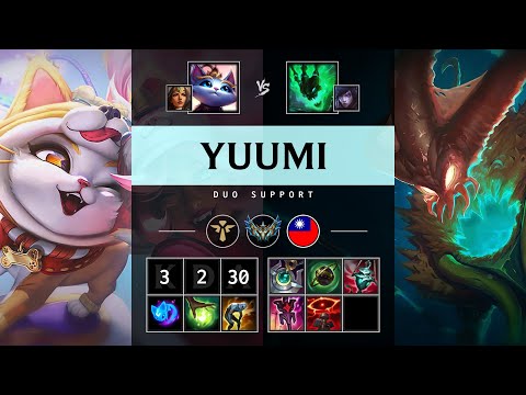 Yuumi Support vs Thresh - TW Challenger Patch 25.15