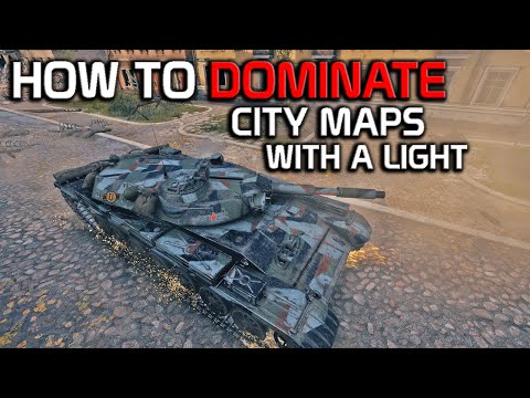 This is how you DOMINATE city maps in a light tank!