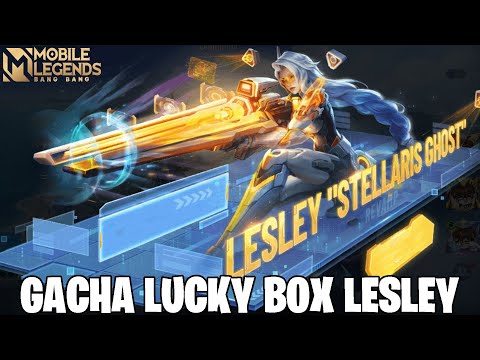 MARI GACHA SKIN EPIC LESLEY STELLARIS GHOST REVAMP - MOBILE LEGENDS