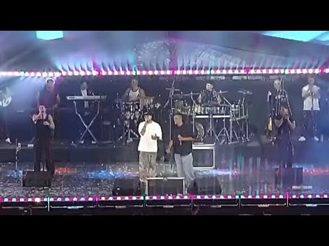 Que Lokura y Ale Ceberio enganchados en vivo 