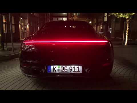 Porsche 992 Carerra Sport exhaust - sound cold start