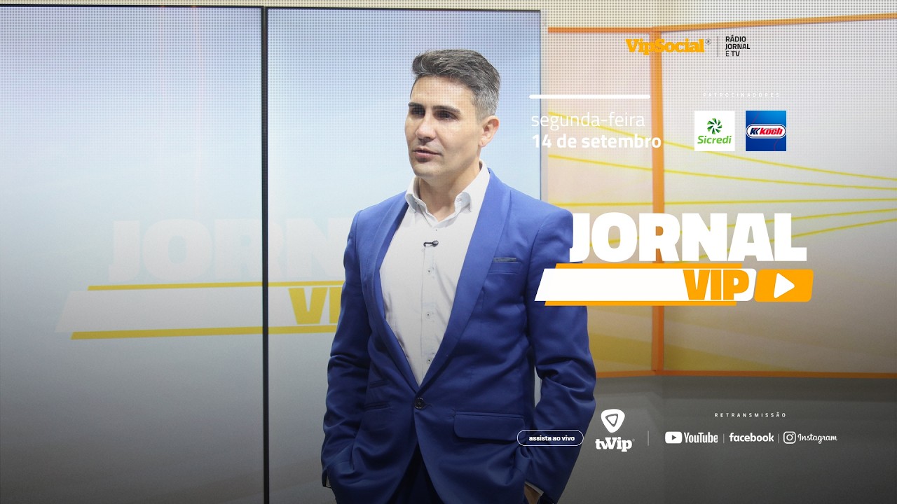  Jornal Vip com as informações da região, desta segunda-feira, 07 de setembro