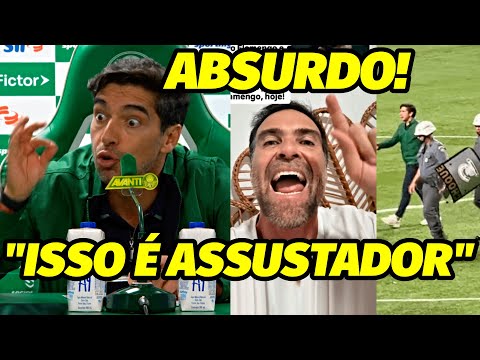“GENTE ESSA IMAGEM É ASSUSTADORA.. EU TÔ EM CHOQUE” A POLÊMICA ABSURDA ENVOLVENDO ABEL NO PALMEIRAS