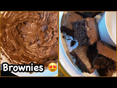 Brownies - Yummiest and Moist brownie Recipe By Merium Pervaiz !!