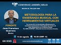 webinar metodología para la enseñanza musical con herramientas virtuales