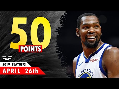 Kevin Durant 50 Point Performance - WCR1 Game 6 - 2019 NBA Playoffs vs Clippers