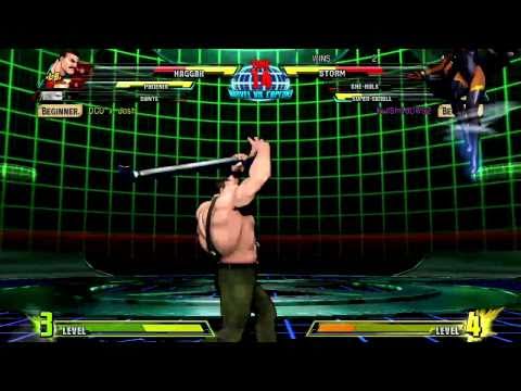 Marvel vs Capcom 3 - Online Player Match #1 (MVC30 Gameplay)