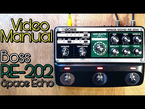 Video Manual: Boss RE-202 Space Echo (firmware update V1.10)