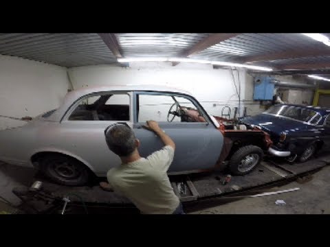 Replacing Door Skin on Volvo 122 Amazon Step-by-Step Part 2