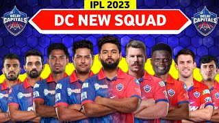 IPL 2023 | Delhi Capitals Team Full Squad | DC Full Squad 2023 | DC Team New Players List 2023