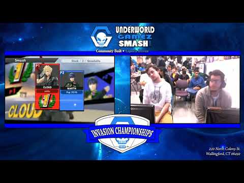Invasion Championship - Loser's Top 8: MattyG (Cloud) vs Pugwest (Marth)