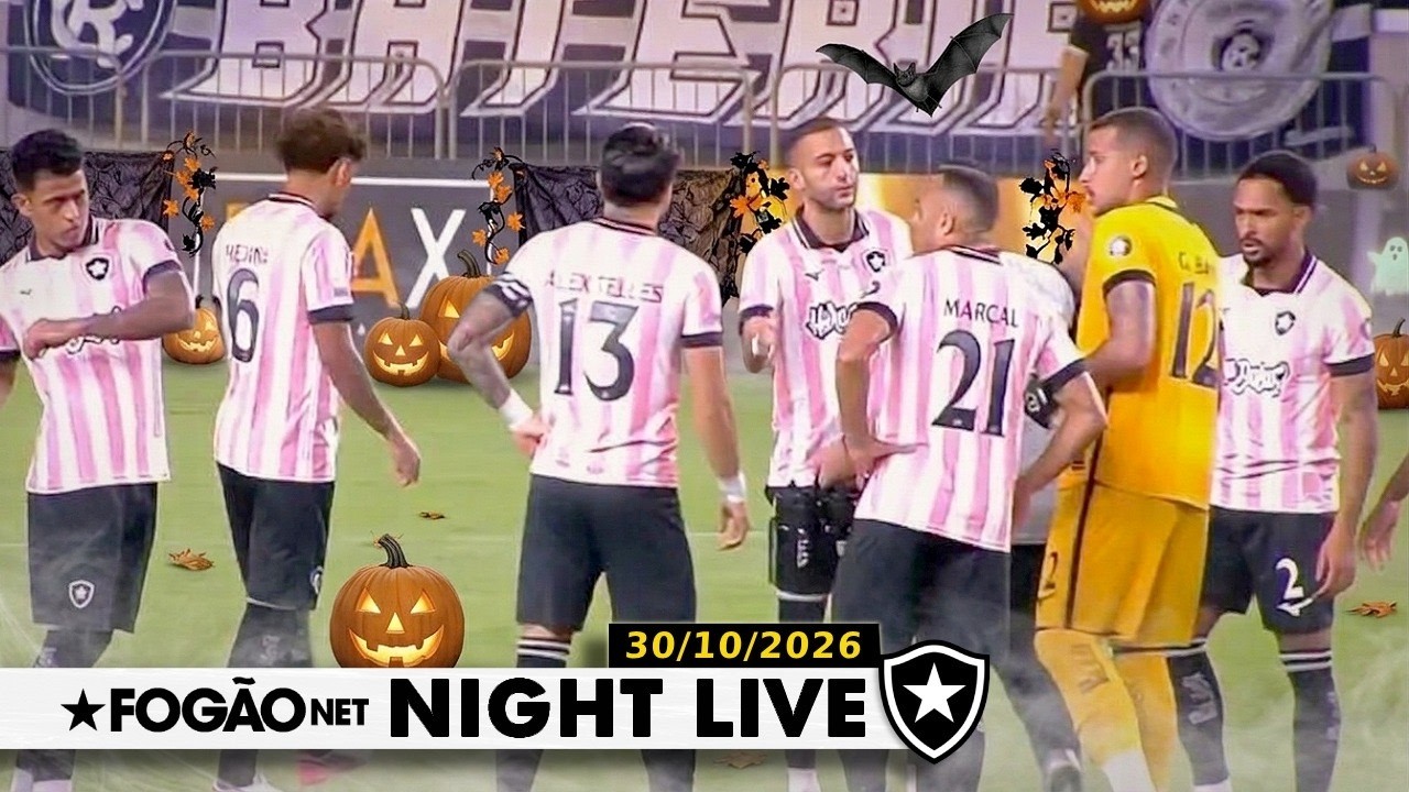 NIGHT LIVE | É pelo Botafogo! Clube faz campanha especial para duelo com Atlético-MG