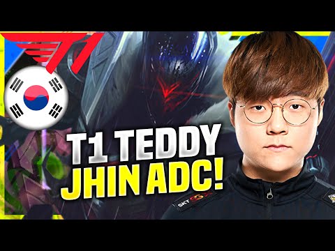 TEDDY DOMINATING JHIN! - T1 Teddy Plays Jhin ADC vs Ashe! | KR SoloQ Patch 10.22
