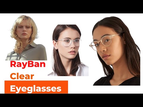 Rayban Clear Glasses. Best selling RayBan transparent...