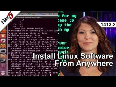 Install Linux Software From Anywhere, Hak5 1413.2