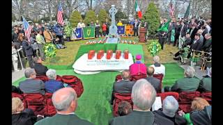 Duffy's Cut viewing, memorial service and burial in West Laurel Hill Cemetery