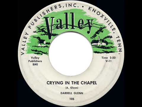 1st RECORDING OF: Crying In The Chapel - Darrell Glenn (1953)