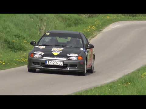 Piotr Cichoń/Józef Salame Rajd Rzeszowiak 2018 Honda Civic 1.3