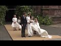Prince William serves as usher at wedding of Hugh Grosvenor, Duke of Westminster - Video