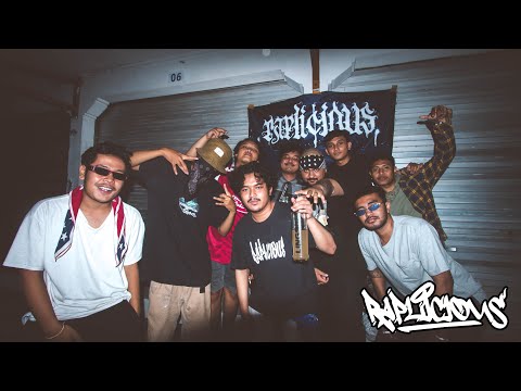 Raplicious - Comin' Thrue With Da Crews (Official Music Video)