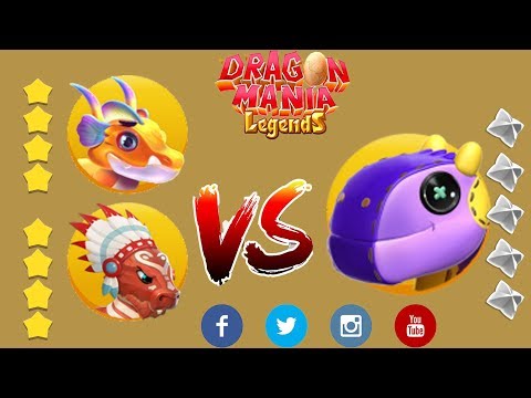 How to Overcome Plushie Dragon Level 93  attacks ? - ENCHANT DRAGON BATTLE | Dragon Mania Legends
