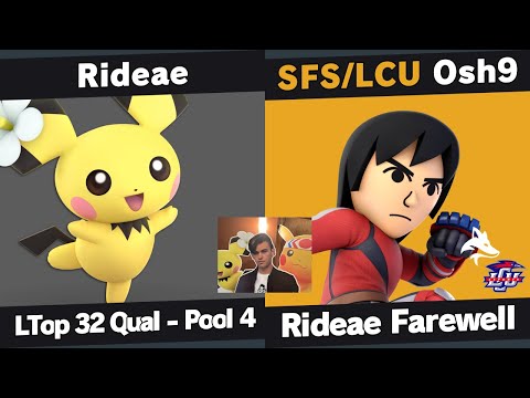 Rideae Farewell Tournament - Rideae (Pichu) vs Osh9 (Mii Brawler) - Losers Top 32 Qualifier Pool 4