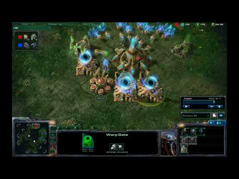 Starcraft 2 - Beta - Praccy (T) vs XlorD (P)