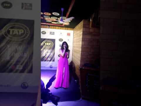 You & I Lady Gaga - Sheena Thakur at TAP Andheri East for Karaoke World Championship's Mumbai Finale