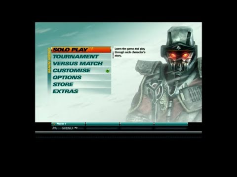 Playstation All-Stars Battle Royale: All Character Background Menus