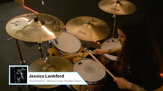 Jess Lankford - World Comes Tumblin' Down (The Distillers Drum Cover)