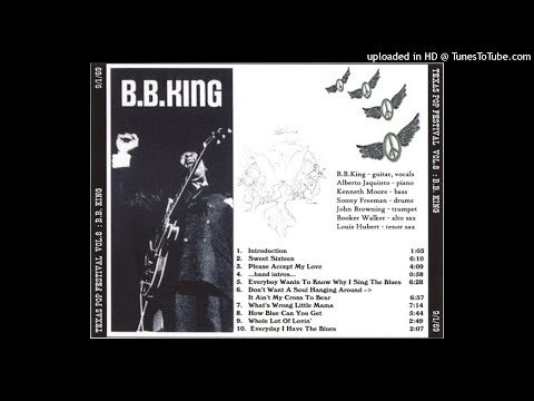BB King - Live At Texas Pop Festival 9/1/1969 - Full Concert