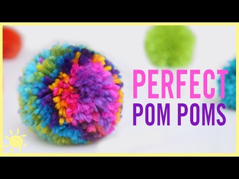 DIY | How to make the Perfect (Rainbow) Pom Pom!