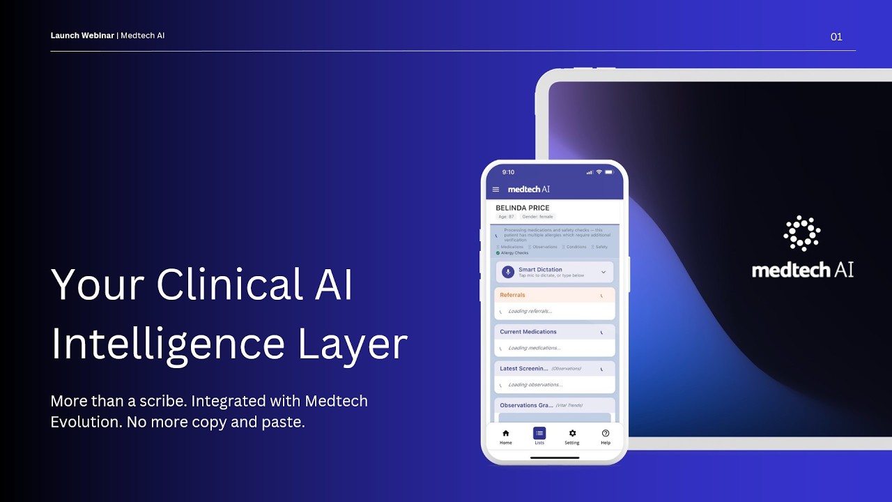 Discover Medtech AI - Integrated with Medtech Evolution Practice Management Software