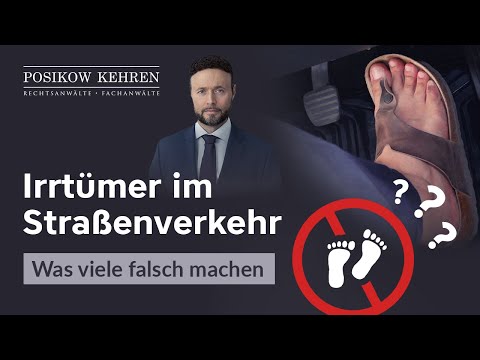 5 große Irrtümer im Straßenverkehr - Das müssen Fahrer wirklich wissen!