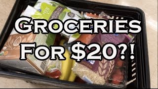 Healthy on a Budget: $20 Grocery Trip