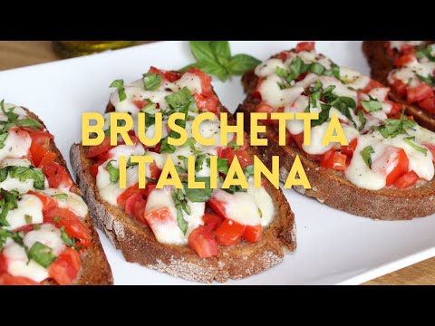 Comment faire une Bruschetta Italiana / facile et rapide