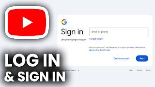 How To Log In/Sign In YouTube - Tutorial